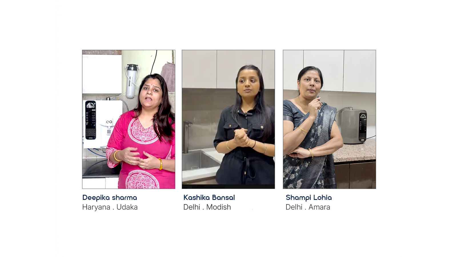 Named SOMAWA customer stories with city and model